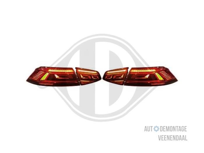 Achterlichtset links + rechts van een Volkswagen Passat, -, -, Nieuw, Ophalen of Verzenden