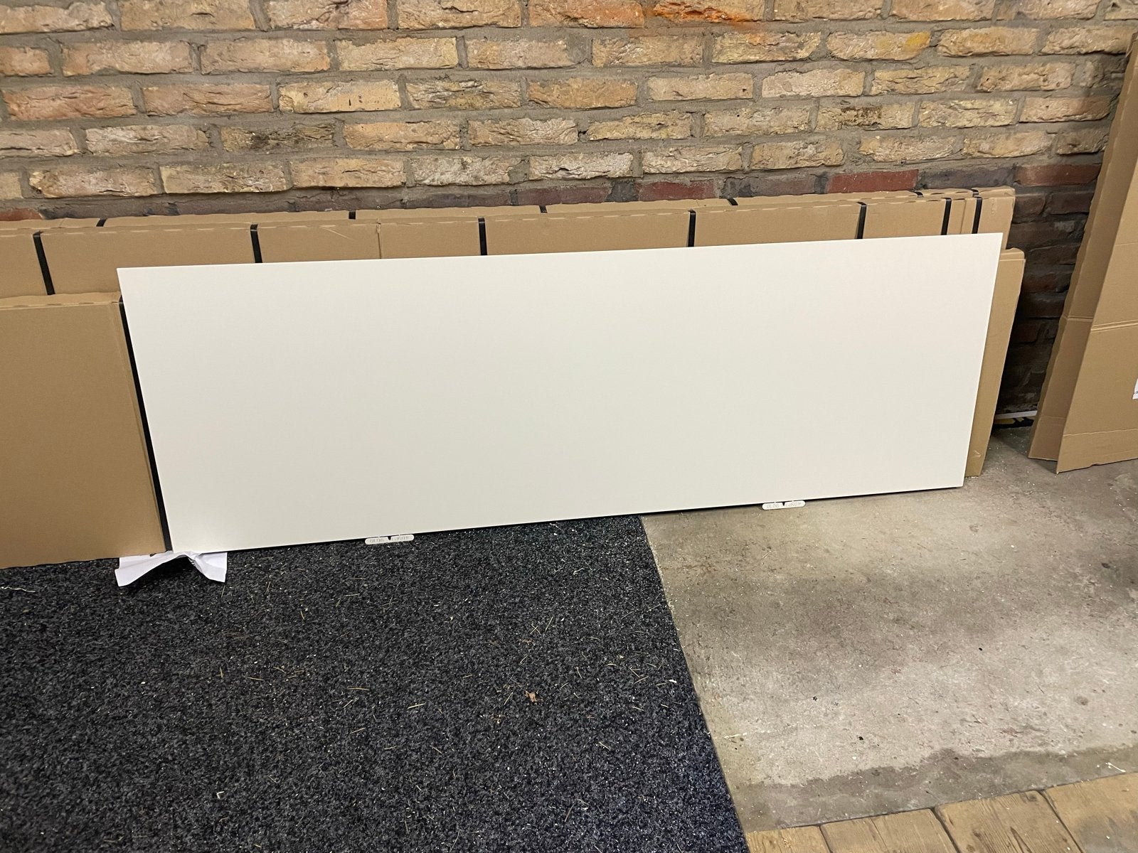 Bokmerk Keuken Achterwand RAL9010 165x55,5, Ophalen, Overige typen, Nieuw, Wit