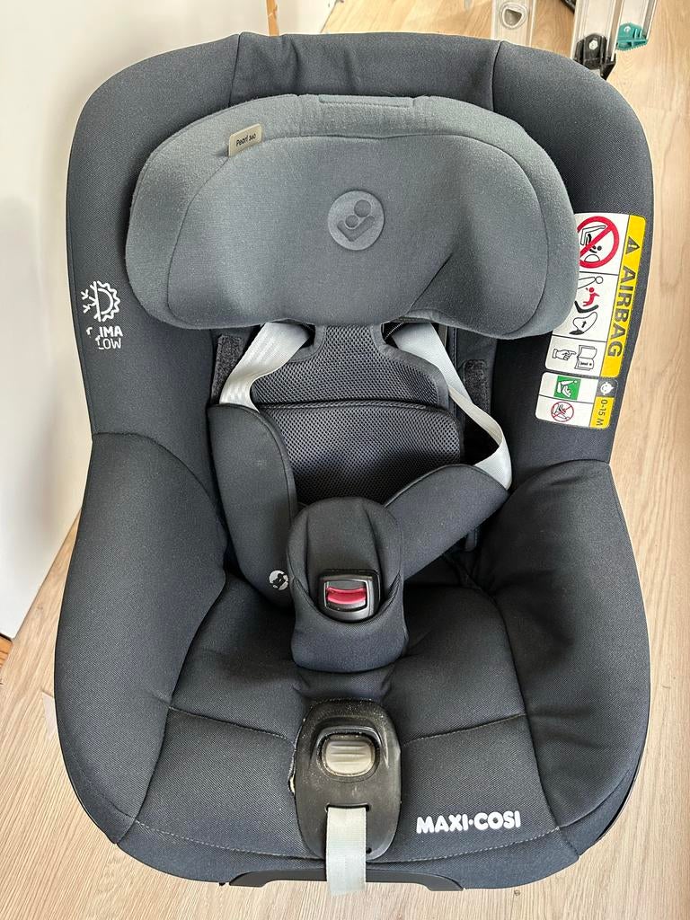 Maxi Cosi Pearl 360 Authentic Graphite, Kinderen en Baby's, Autostoeltjes, Ophalen, Gebruikt, 0 t/m 18 kg, Zijbescherming