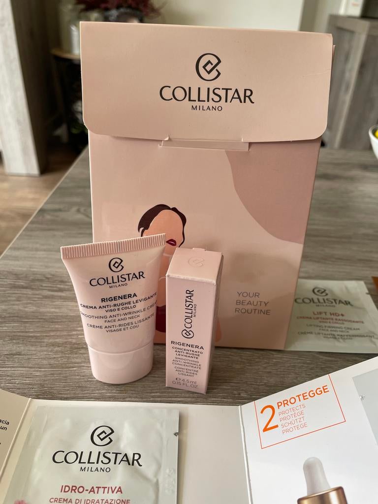 Collistar Beauty Travelset Anti-Rimpel Routine - Nieuw, Ophalen of Verzenden, Nieuw, Gehele gezicht, Verzorging