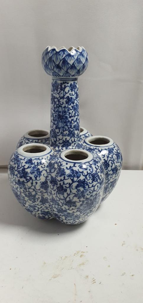 Chinees tulpenvaas 4 merk, Ophalen of Verzenden