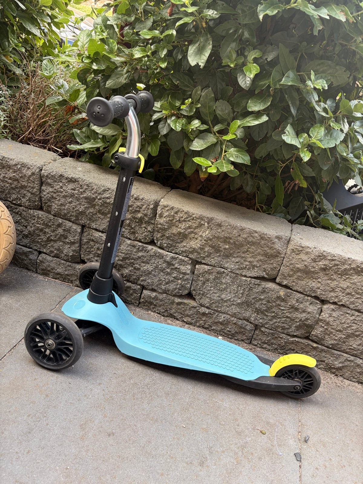 Oxelo step voor kinderen - Blauw/Geel, Fietsen en Brommers, Steps, Ophalen, Gebruikt, Gewone step