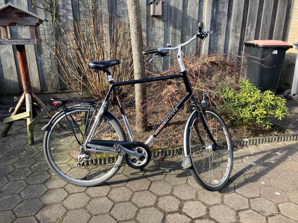 Koga Miyata prominence 66 cm 27 versnellingen groot frame, Fietsen en Brommers, Fietsen | Heren | Herenfietsen, Gebruikt, Velgrem