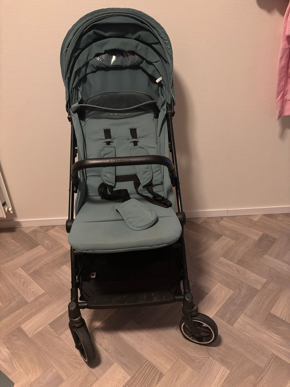 Groene Kinderkraft Buggy, Kinderen en Baby's, Buggy's, Ophalen, Gebruikt, Overige merken, Verstelbare rugleuning