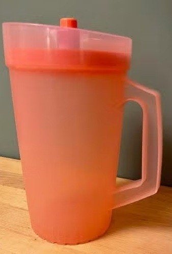 Tupperware Kan/ Sapkan / Waterkan 1L, Ophalen of Verzenden, Zo goed als nieuw, Beker of Kan