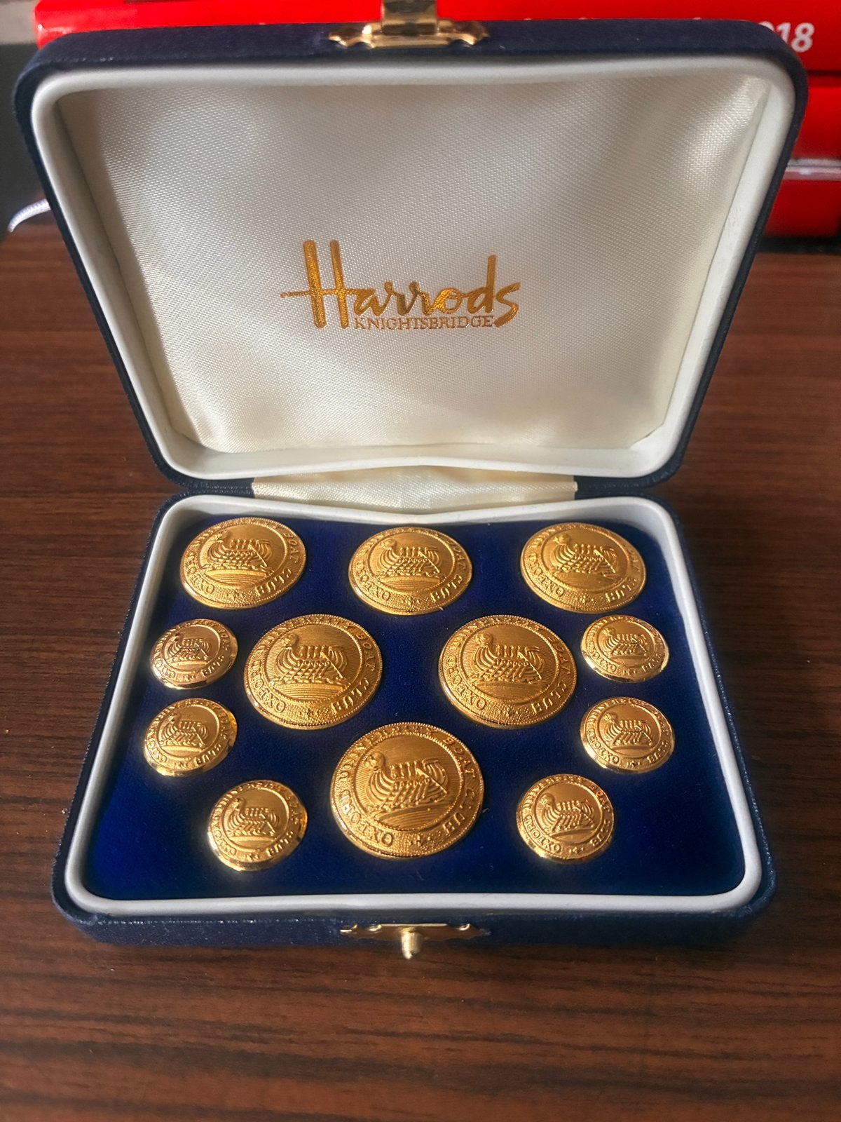 Manchetknopen harrods, Ophalen of Verzenden, Zo goed als nieuw