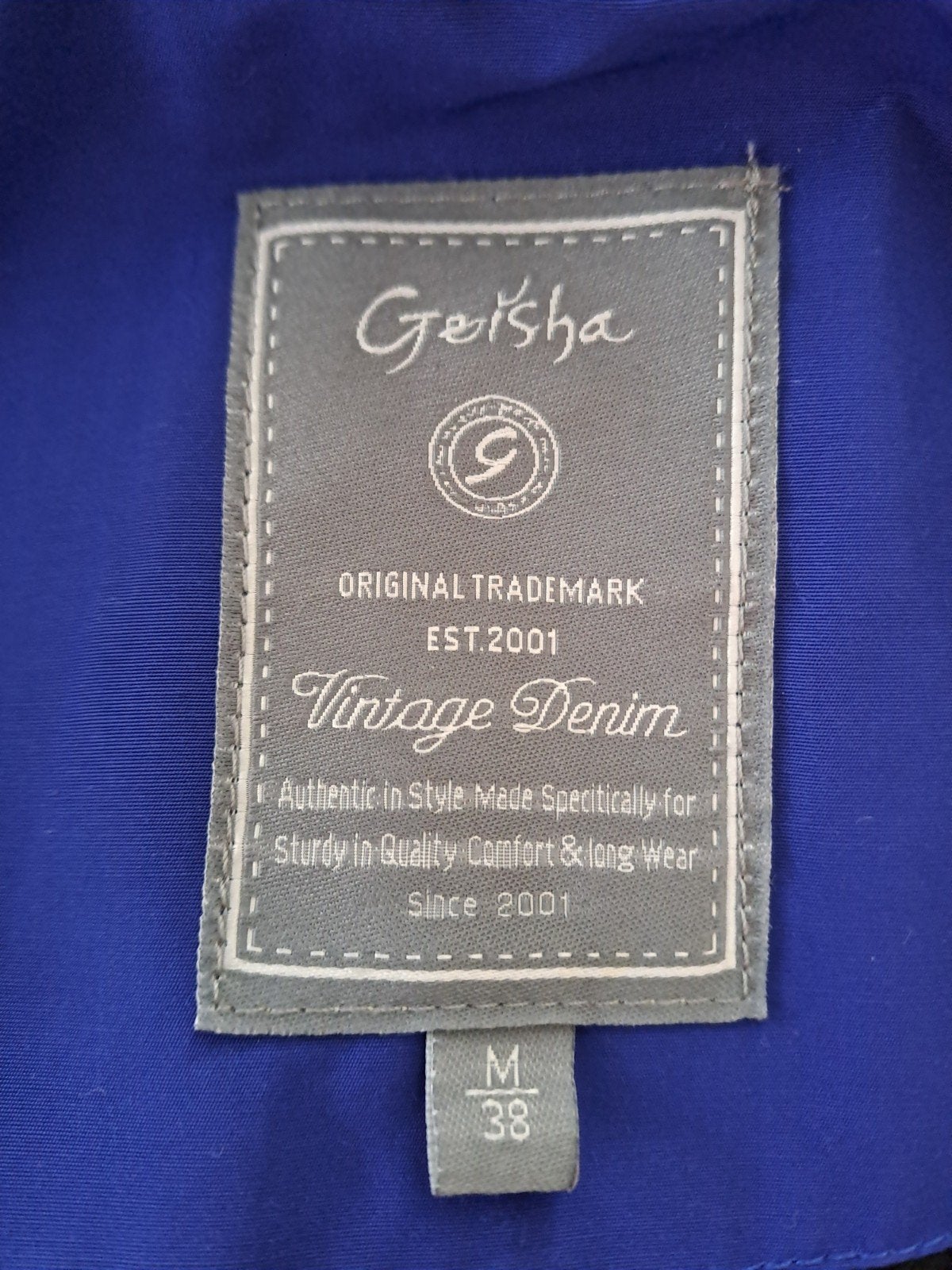 Geisha  winterjas, Kleding | Dames, Maat 38/40 (M), Geisha, Blauw, Ophalen of Verzenden