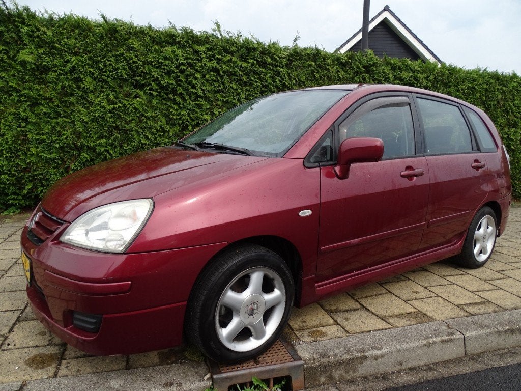Suzuki LIANA 1.6 GLS-Lmv-Cruise-Airco-ElektR-Aux, Gebruikt, 4 cilinders, Met garantie (alle), 400 kg
