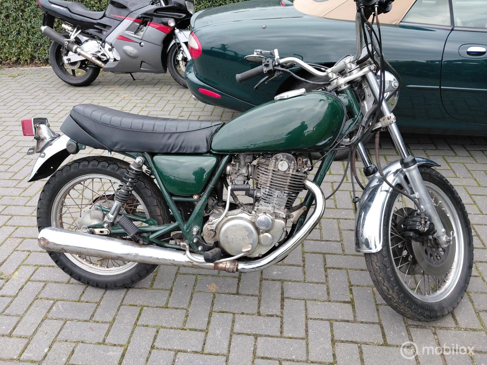 Yamaha SR500 1982 spaakwielen project Inruil Kan, Meer dan 35 kW, Overig, 3982 cc, Gebruikt