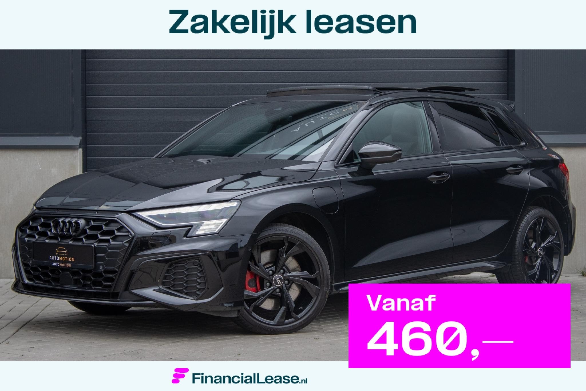 Audi A3 Sportback 45 TFSIe S edition Comp PANO RS STOELEN MA, 4 cilinders, Met garantie (alle), Zwart, Hybride Elektrisch/Benzine