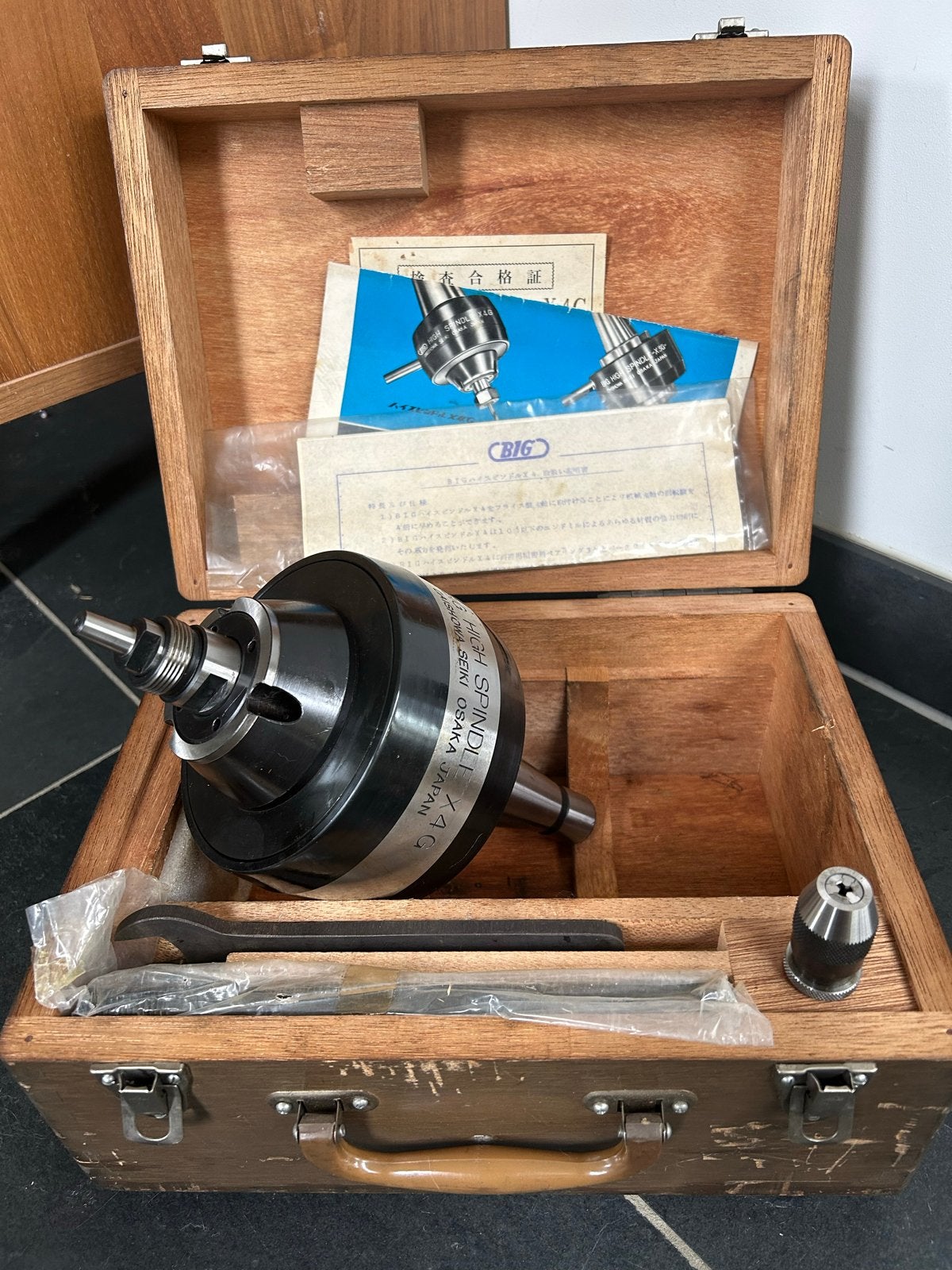 BIG Daishowa High Spindle X4G, Ophalen of Verzenden, Zo goed als nieuw, Freesbank
