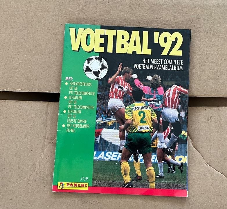 Panini Voetbal 1992 Compleet en Perfecte staat, Ophalen of Verzenden, Zo goed als nieuw, Overige binnenlandse clubs, Poster, Plaatje of Sticker