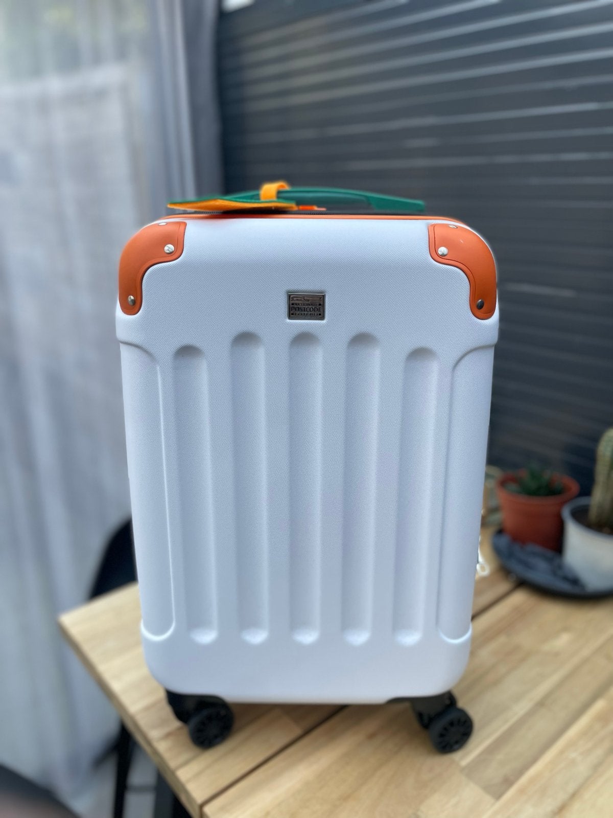 2x Postcode Loterij Koffer - Handbagage, Sieraden, Tassen en Uiterlijk, Hard kunststof, Minder dan 50 cm, Ophalen of Verzenden