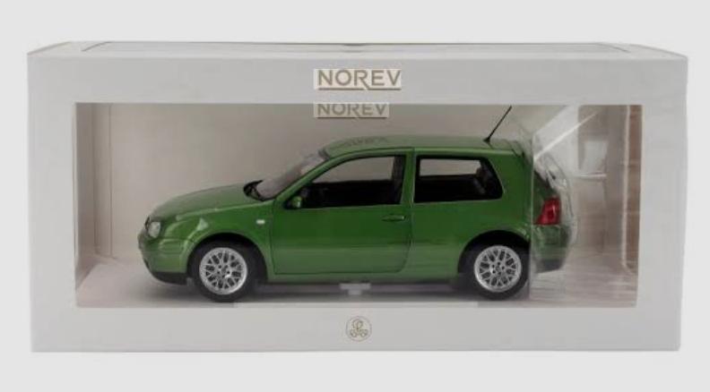 VW Golf GTI '98 Groen met. 1:18 schaal 1/18 NOREV ref 188571, Verzenden, Nieuw, Auto, Norev