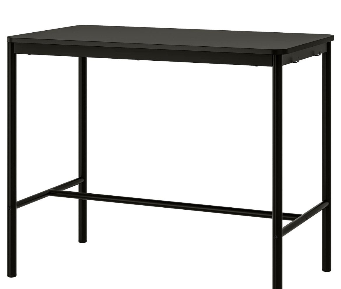 IKEA hoge tafel met 5 stoelen, Ophalen, Gebruikt, 100 tot 150 cm, 50 tot 100 cm