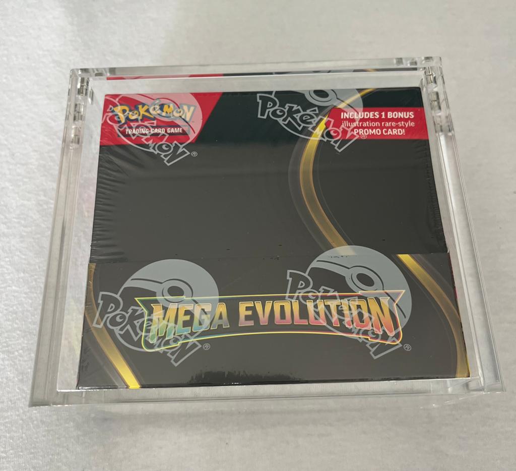 Mega Evolution Enhanced boosterbox incl acryl, Ophalen of Verzenden, Nieuw