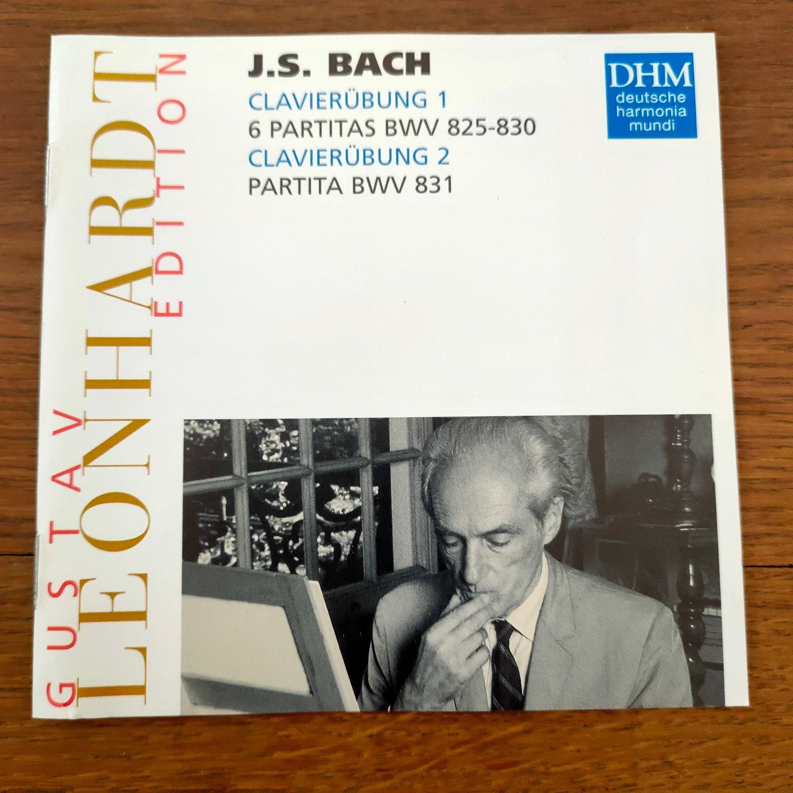 J.S. Bach - 6 Partitas BWV 825-830 & Partita BWV 831, Inclusief doosje, Ophalen of Verzenden, Zo goed als nieuw, Pianomuziek