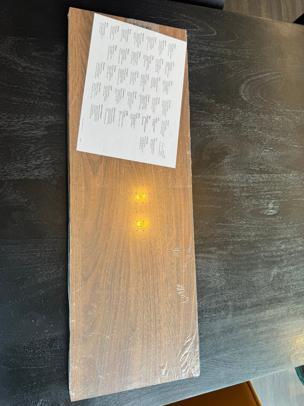 Billy planken bruin, walnoot patroon, Ophalen, Minder dan 25 mm, Nieuw, Plank