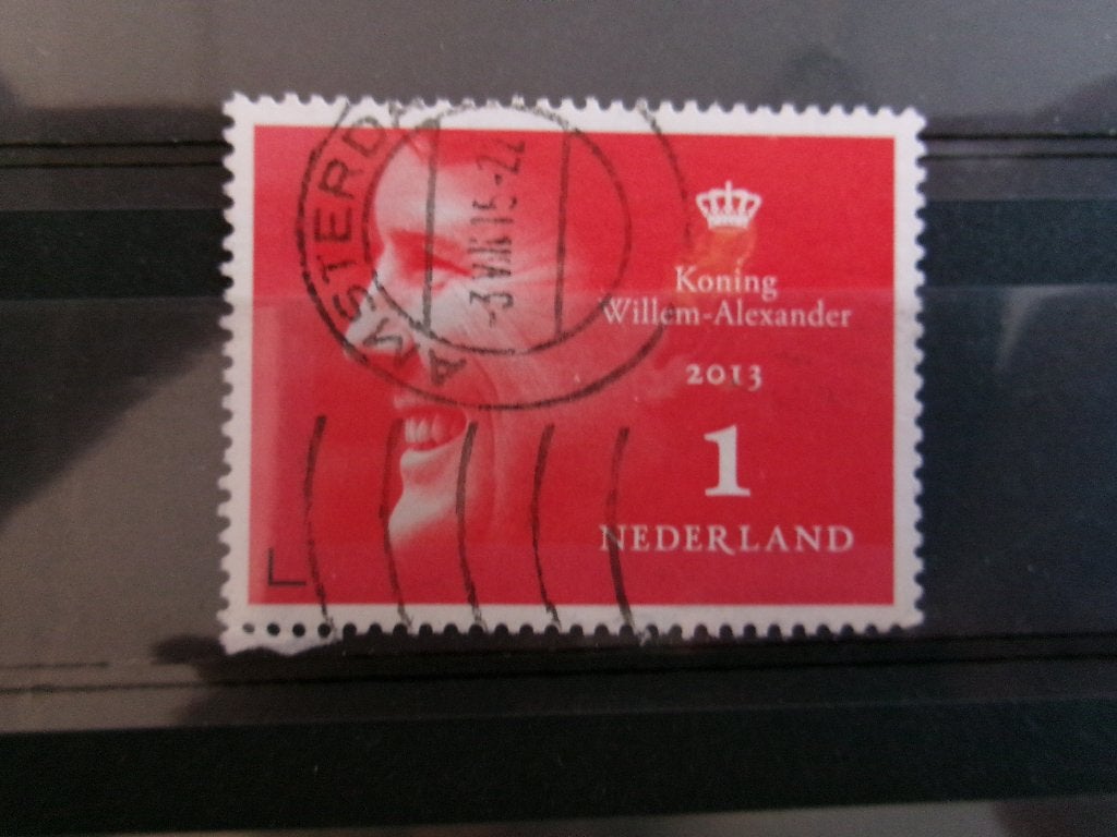 2013 - koning willem-alexander (304b), Ophalen of Verzenden, Gestempeld