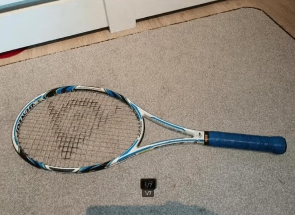 Dunlop G-Force tour tennisracket gripmaat 3, L3, Gebruikt, Ophalen of Verzenden, Racket, L3