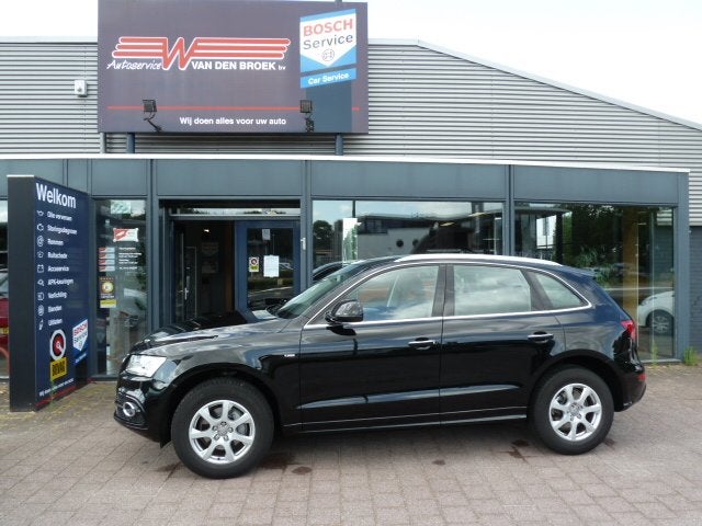 Audi Q5 2.0 TFSI 132KW QUATTRO TIPTR - Adrenalin S-LINE- 1st, Auto's, Audi, Gebruikt, 4 cilinders, 179 pk, Zwart