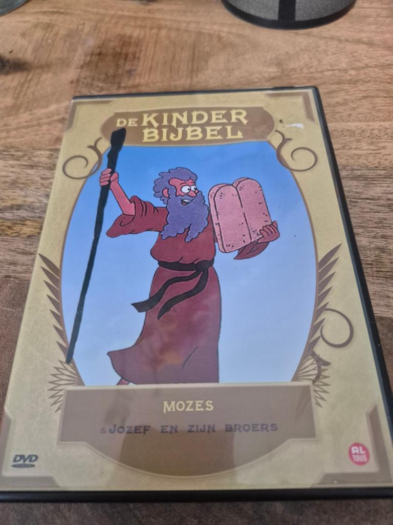 De Kinder Bijbel: Mozes & Jozef en zijn broers DVD, Gebruikt, Alle leeftijden, Ophalen of Verzenden, Educatief