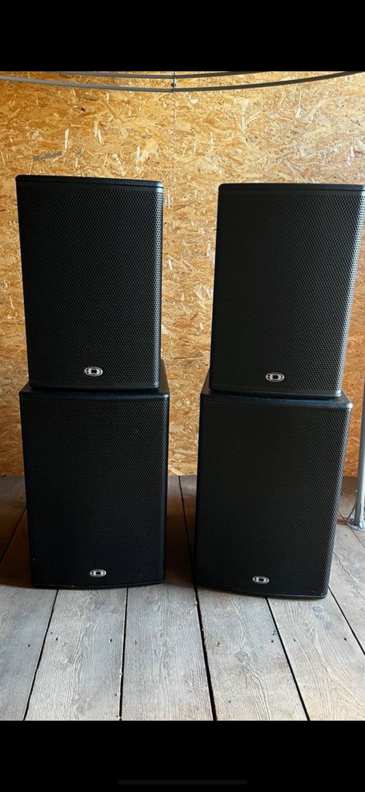 Dynacord PA Set, Gebruikt, Speakerset, Ophalen, 150 watt of meer