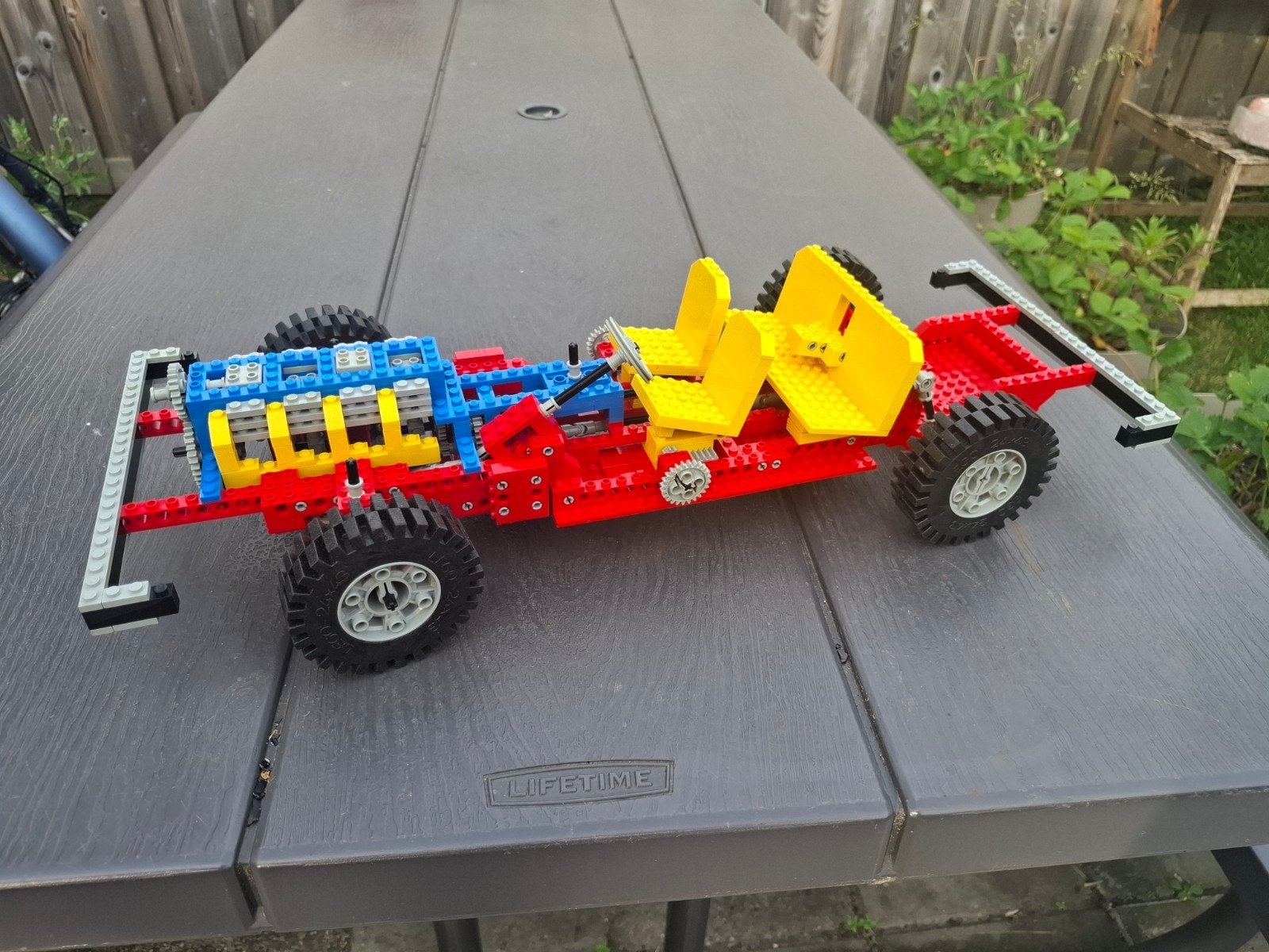 Lego 853 chassis, Ophalen of Verzenden, Zo goed als nieuw