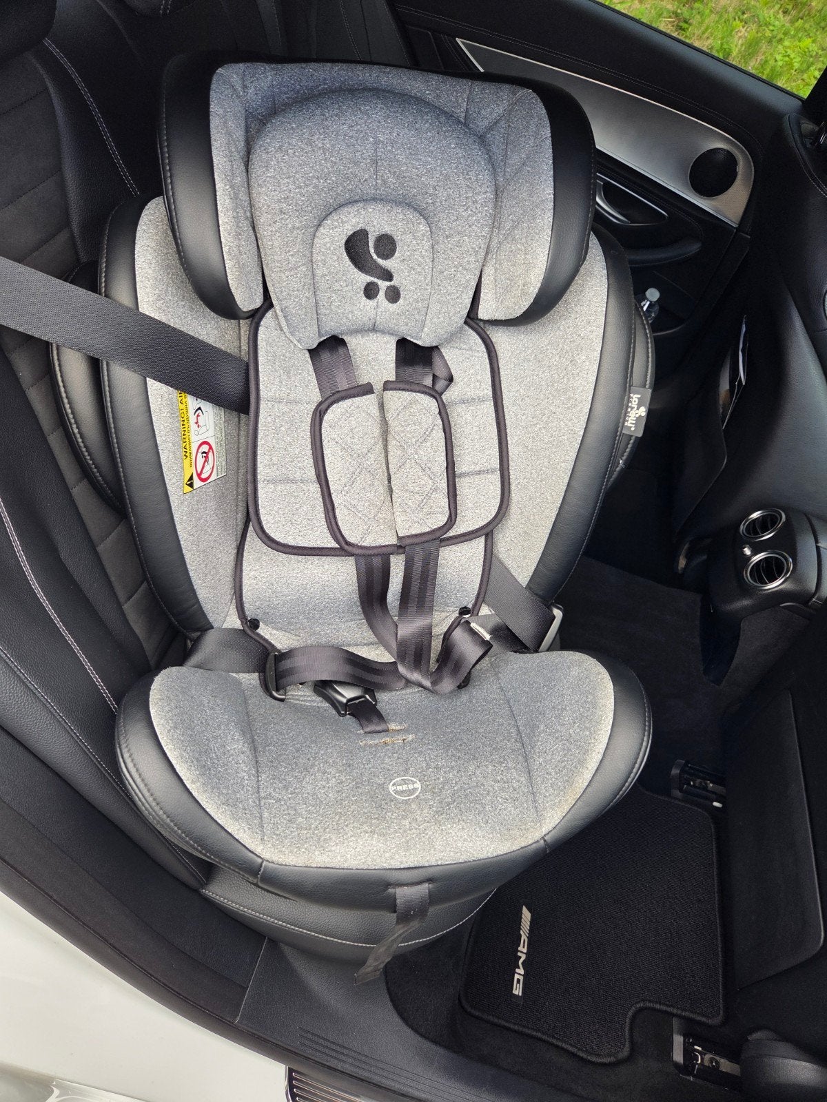 LORELLI Premium Autostoel - 0-36 kg, Isofix, Zwart/Grijs, Overige merken, Autogordel of Isofix, Verstelbare rugleuning, Ophalen of Verzenden