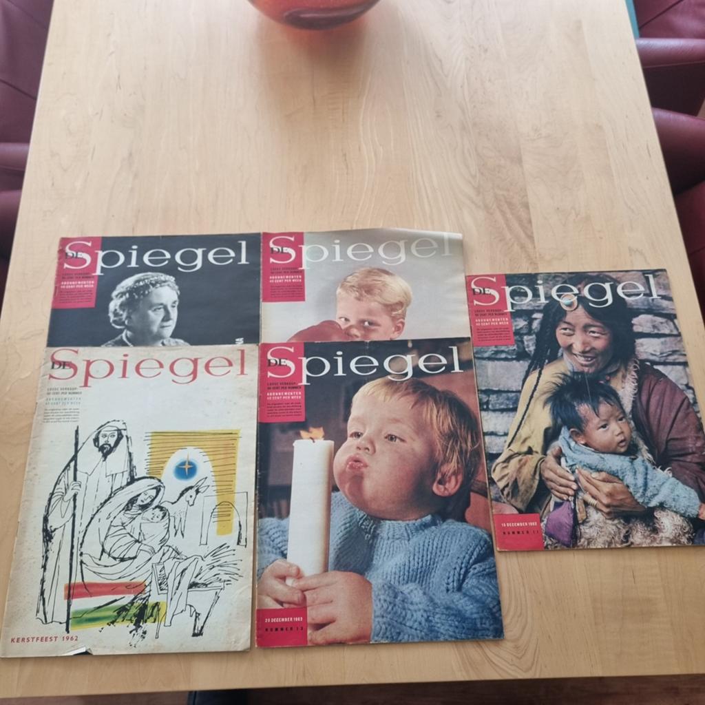 De Spiegel Tijdschriften - Nummers uit 1962, Boeken, Ophalen of Verzenden, Gelezen, Overige typen