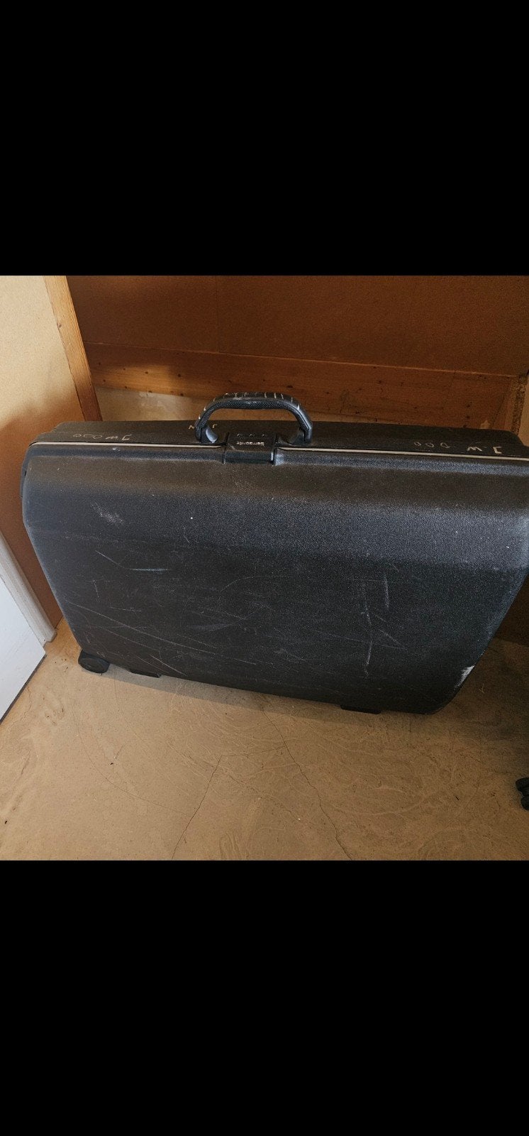 Zwarte Samsonite koffer - Gebruikt, Sieraden, Tassen en Uiterlijk, Koffers, Gebruikt, Hard kunststof, Slot, Ophalen of Verzenden