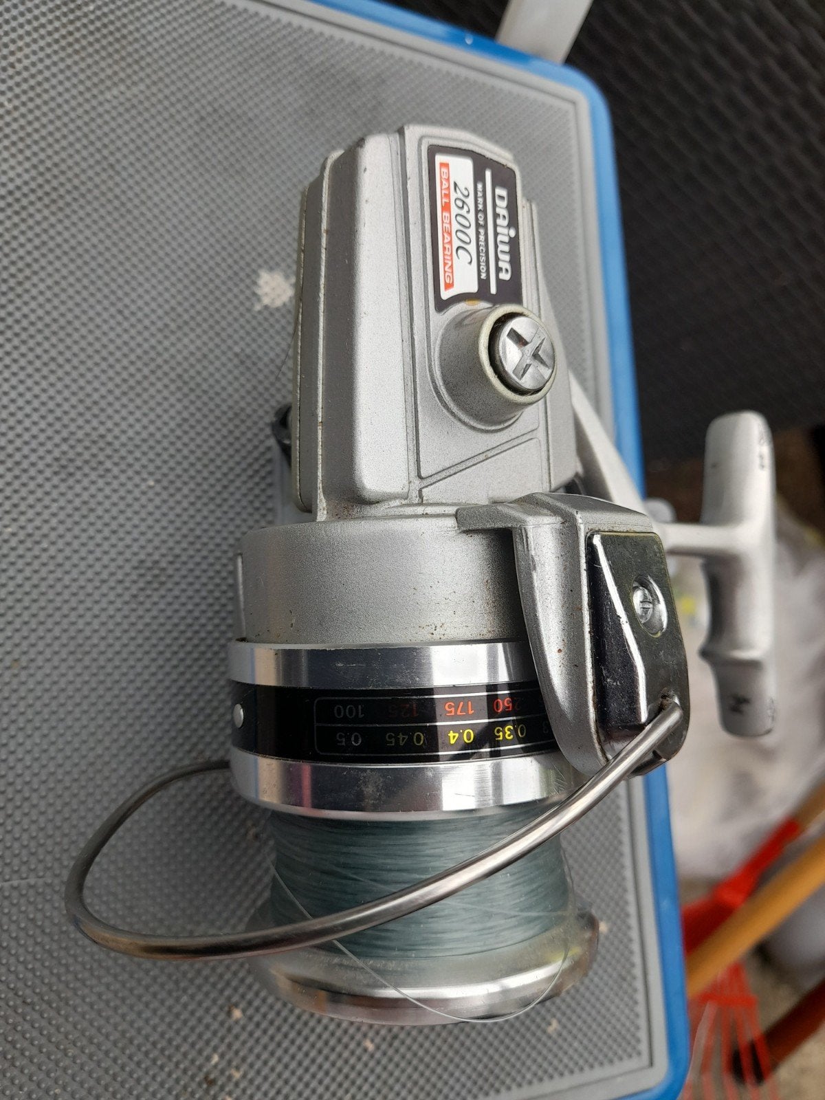 Daiwa 2600C Vismolen met Ball Bearing, Ophalen, Gebruikt, Molen
