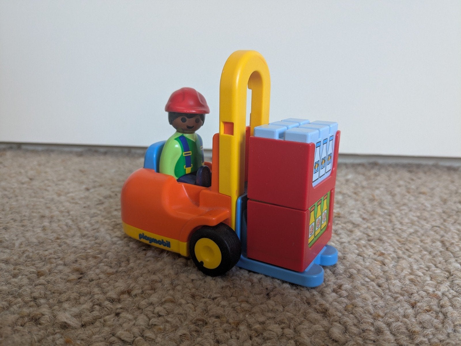 Playmobil 123 Vorklift met lading 6959, Ophalen, Zo goed als nieuw