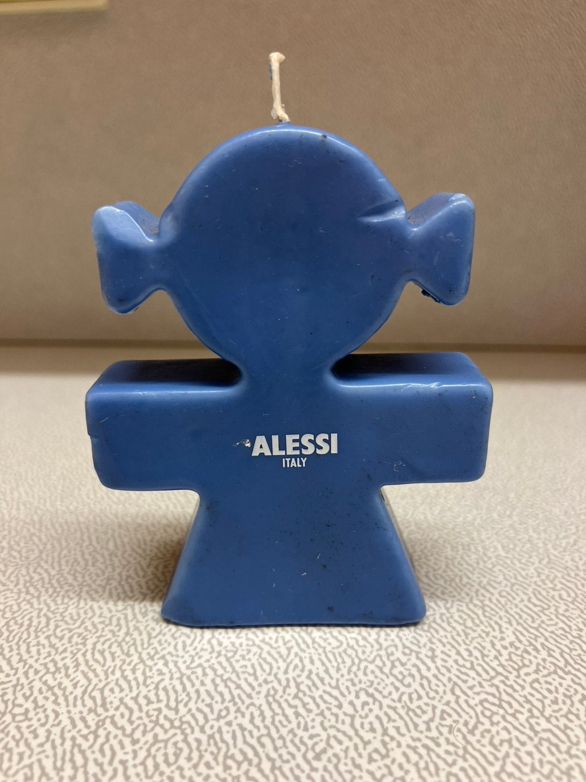 Alessi King Kong Girotondo kaars meisje kleur blauw, Huis en Inrichting, 12 cm, Blauw, Overige merken, Ophalen of Verzenden