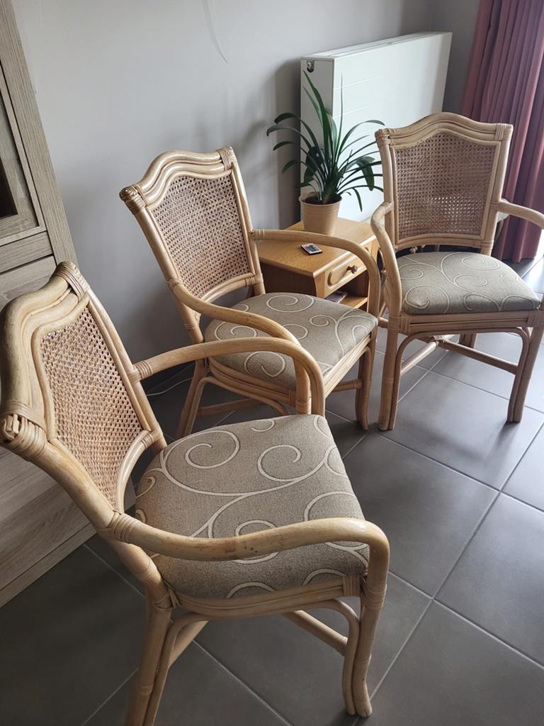 Rotan stoelen, Ophalen of Verzenden