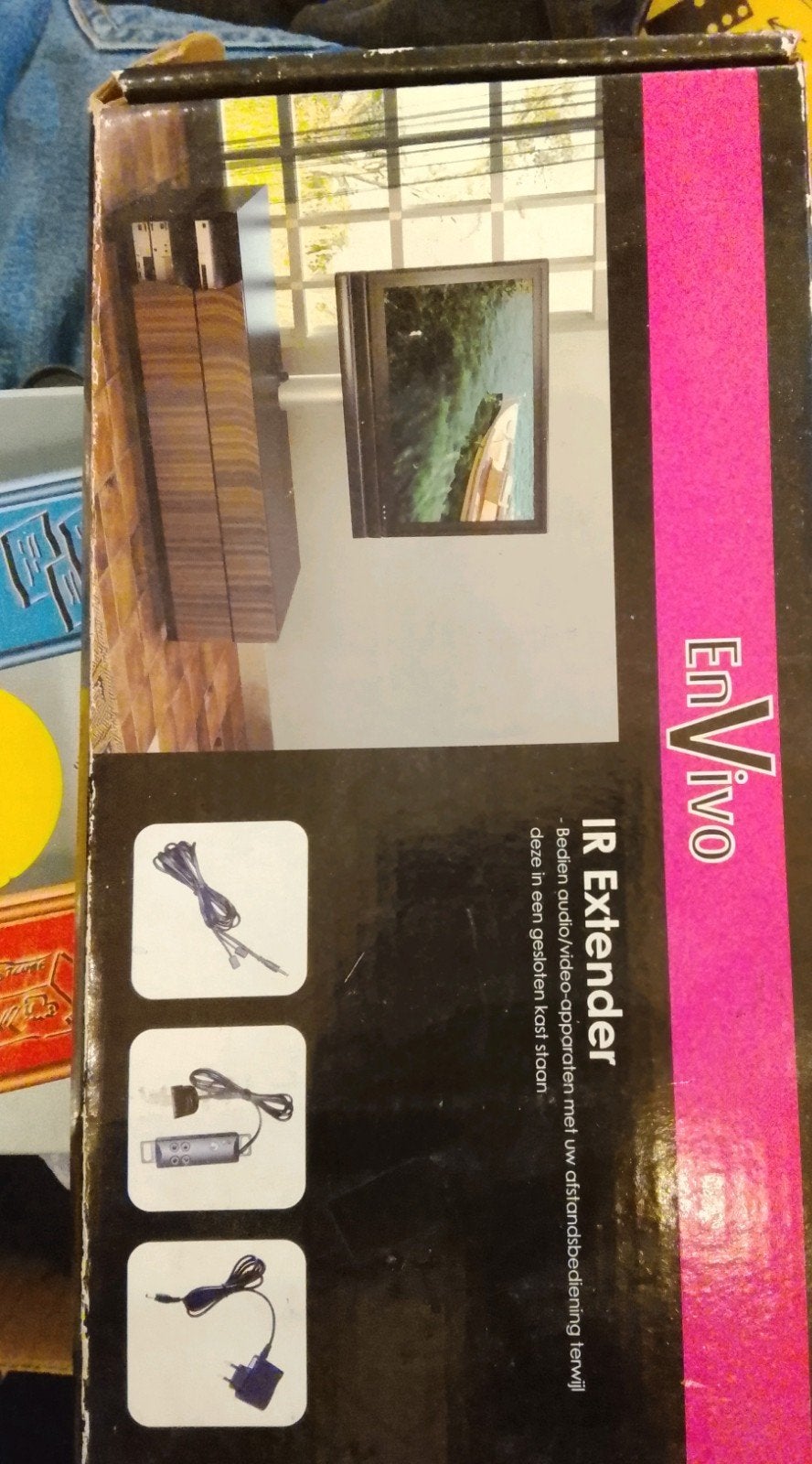 EnVivo IR Extender - Afstandsbediening, Ophalen of Verzenden, Nieuw, Minder dan 2 meter, Overige kabels