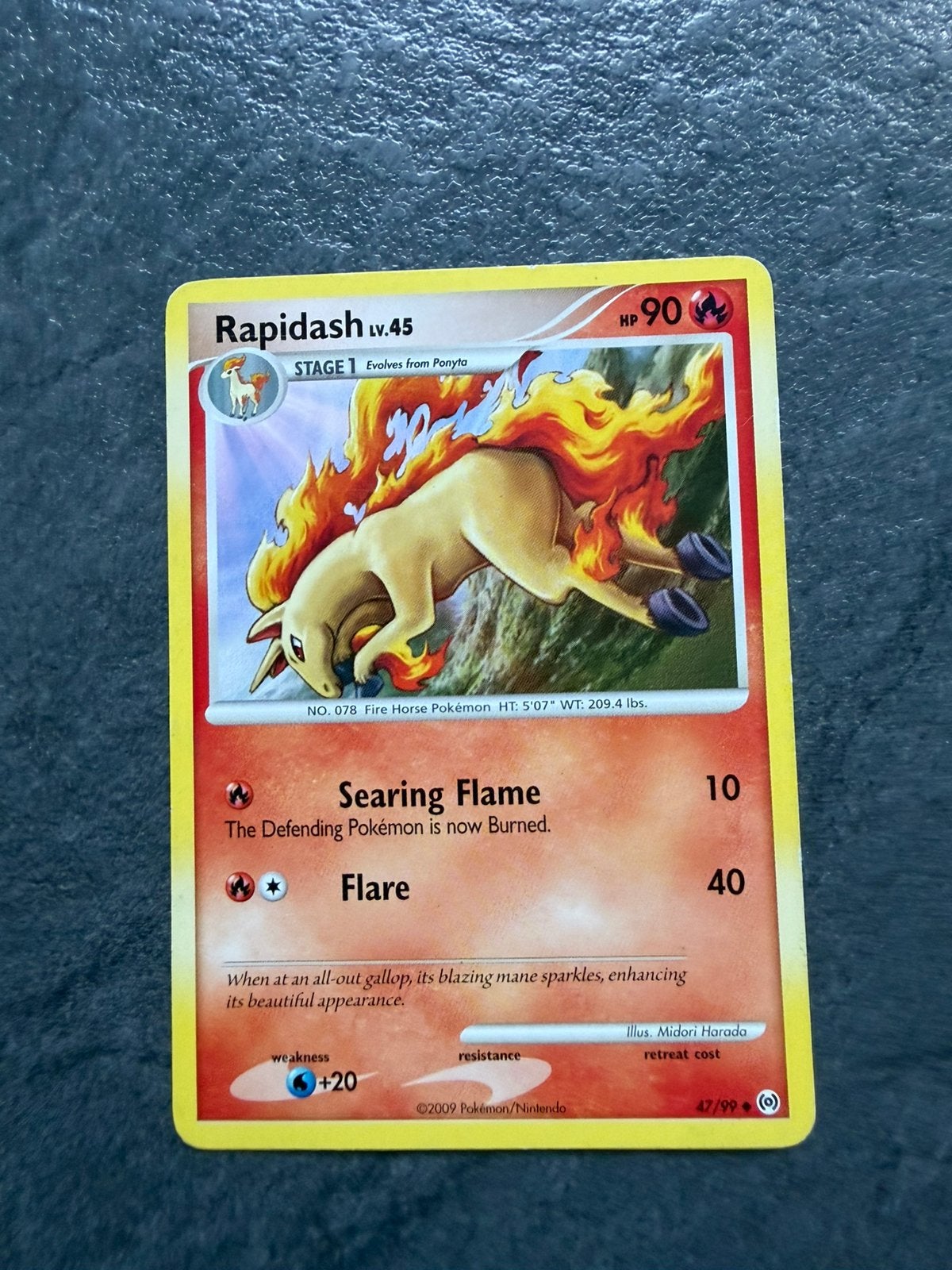 Rapidash, Ophalen of Verzenden, Zo goed als nieuw