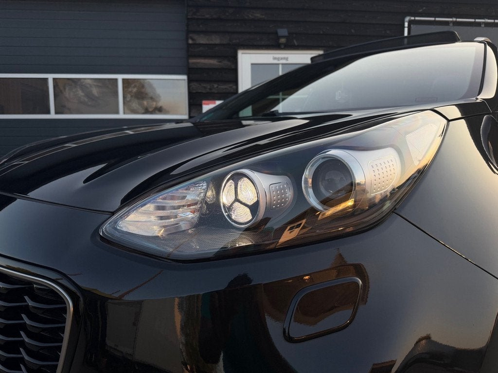Kia SPORTAGE 1.6 T-GDI 4WD GT-Line Pano Leder Trekhaak, Auto's, Gebruikt, 4 cilinders, Zwart, Leder