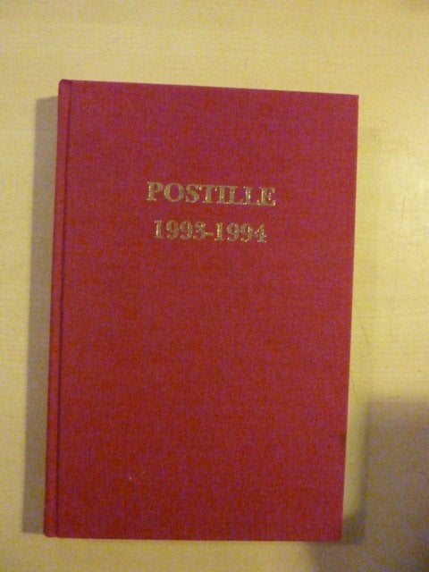 Postille - 1993 - 1994, Ophalen of Verzenden, Zo goed als nieuw
