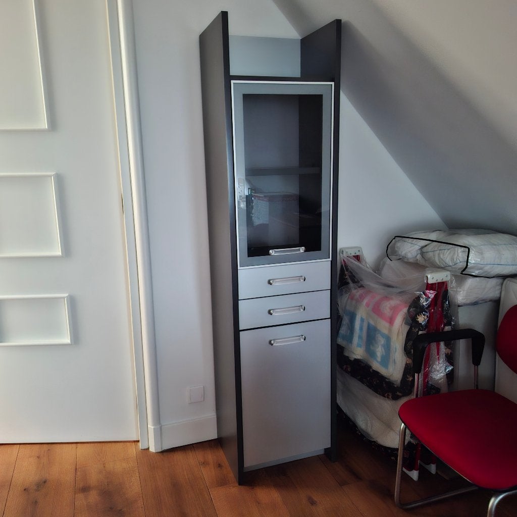 Kast /vitrinekast, Ophalen, Overige materialen, Minder dan 50 cm, Met deur(en)