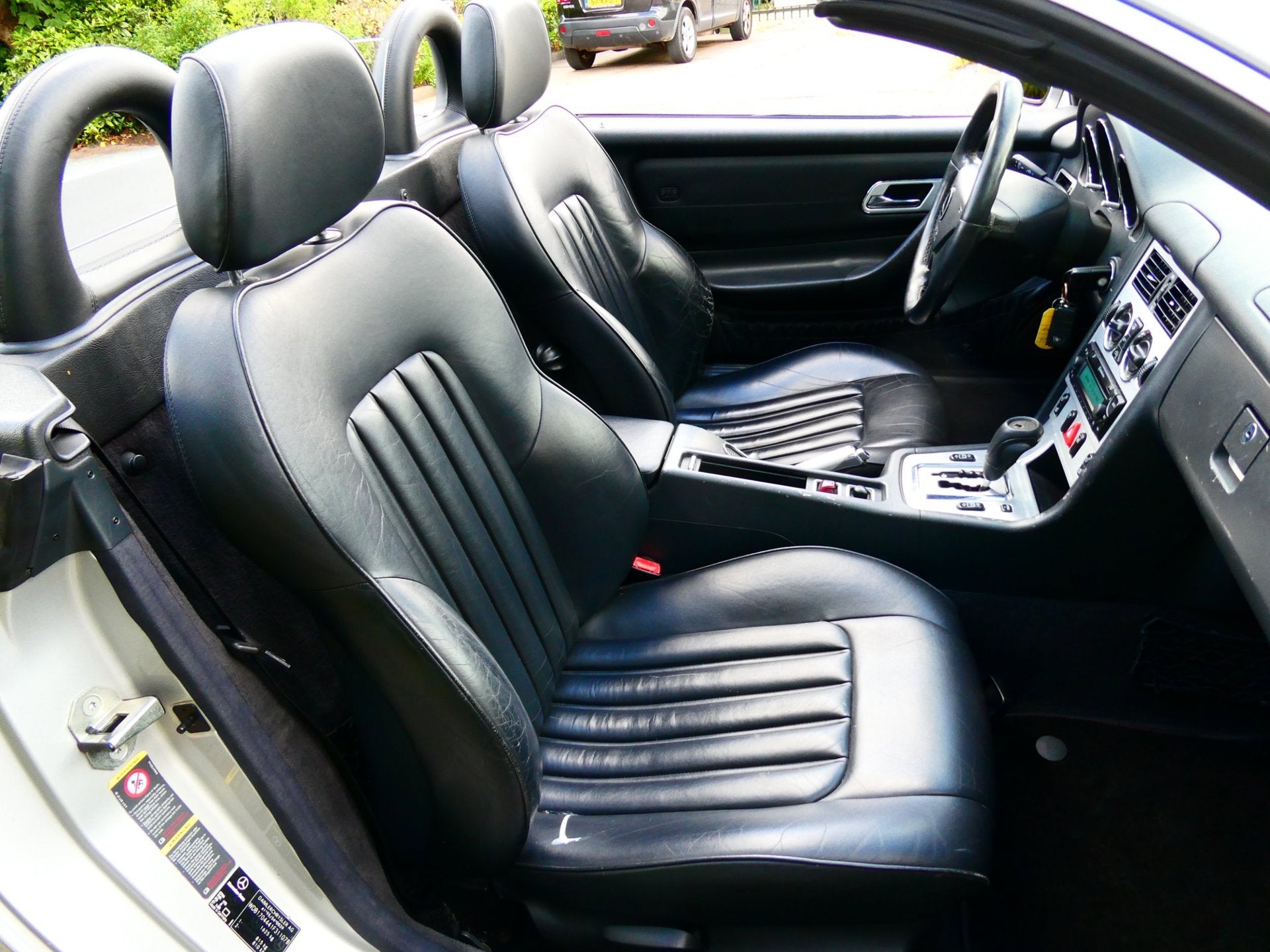 Mercedes-Benz SLK-klasse 200 K Automaat 163pk Leder 152.000k, Automaat, 1998 cc, Achterwielaandrijving, Gebruikt