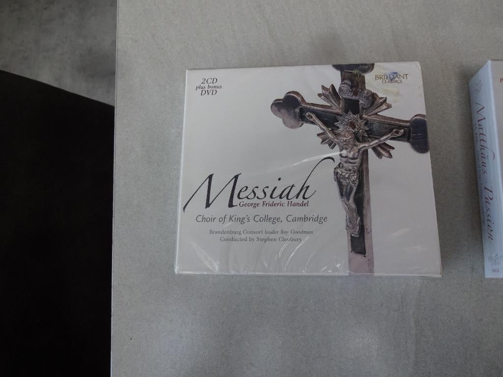 Messiah  en Matthaus -Passion [nieuw], Cd's en Dvd's, Cd's | Klassiek, Nieuw in verpakking, Kamermuziek, Classicisme, Ophalen of Verzenden