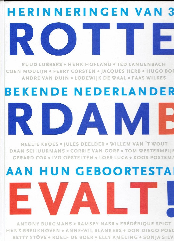 30 bekende Nederlanders over Rotterdam, Ophalen of Verzenden, Martijn Jas, 20e eeuw of later, Gelezen