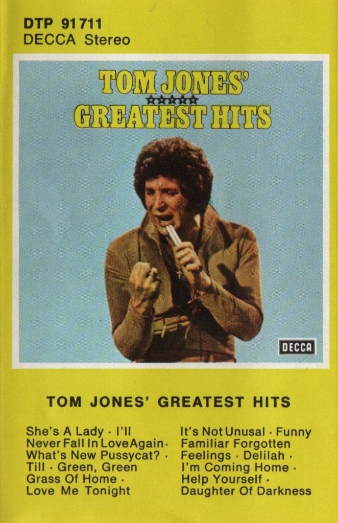 Cassettebandje Tom Jones – Tom Jones' Greatest Hits, Ophalen of Verzenden, Gebruikt, Pop, 1 bandje
