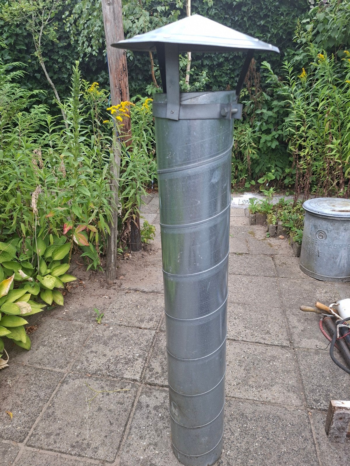 verloop voor aan uiteinde kachel pijp, Ophalen, Nieuw