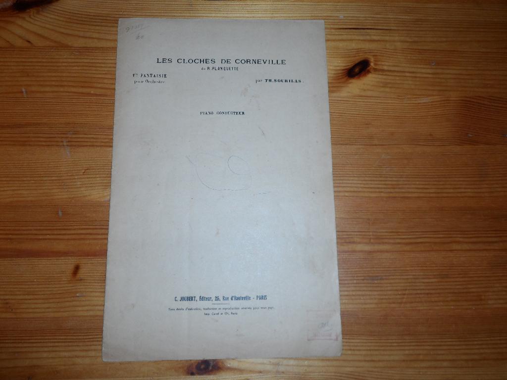 Les cloches de corneville - r. Planquette, Gebruikt, Gitaar, Ophalen of Verzenden, Artiest of Componist