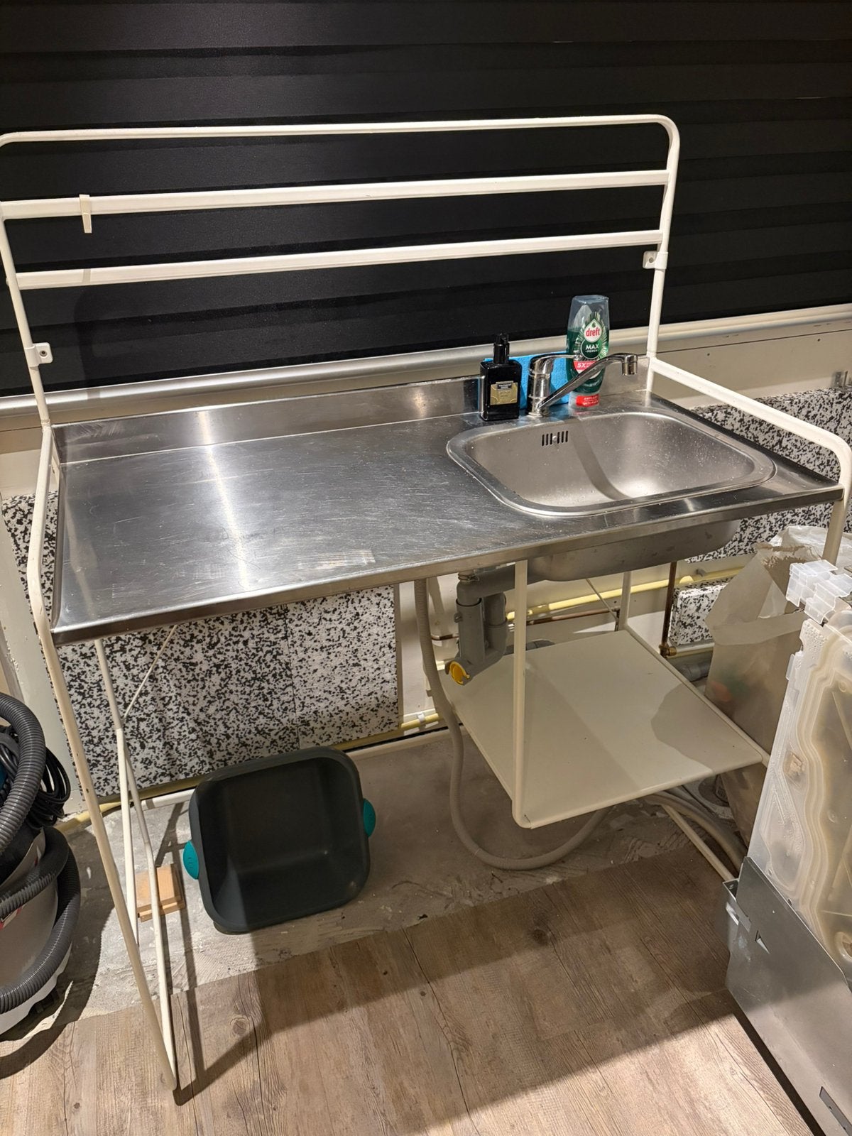 IKEA Sunnersta kitchenette, Ophalen, Gebruikt, Wit, Enkelwandige keuken