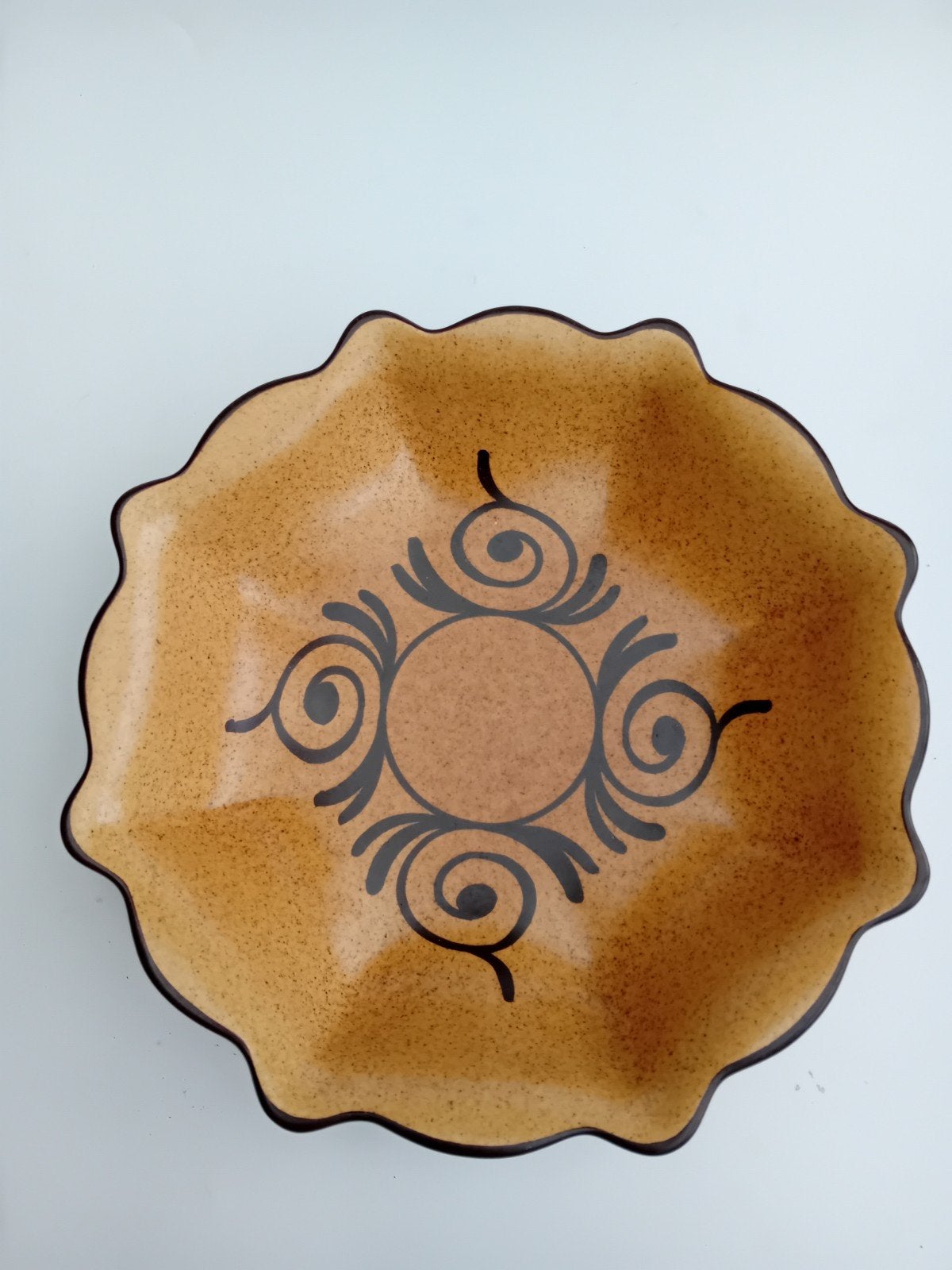 Flora Gouda Holland schaal - Vintage, Antiek en Kunst, Antiek | Schalen, Verzenden