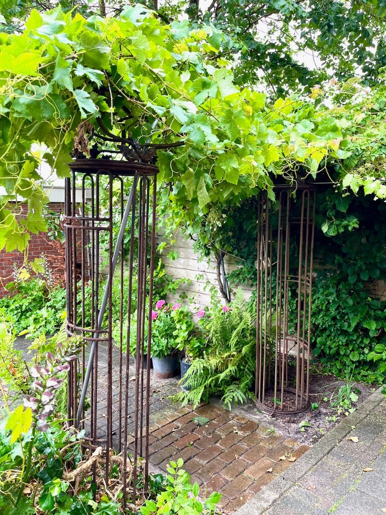 Klimplantenrek voor in de tuin, Ophalen, Gebruikt