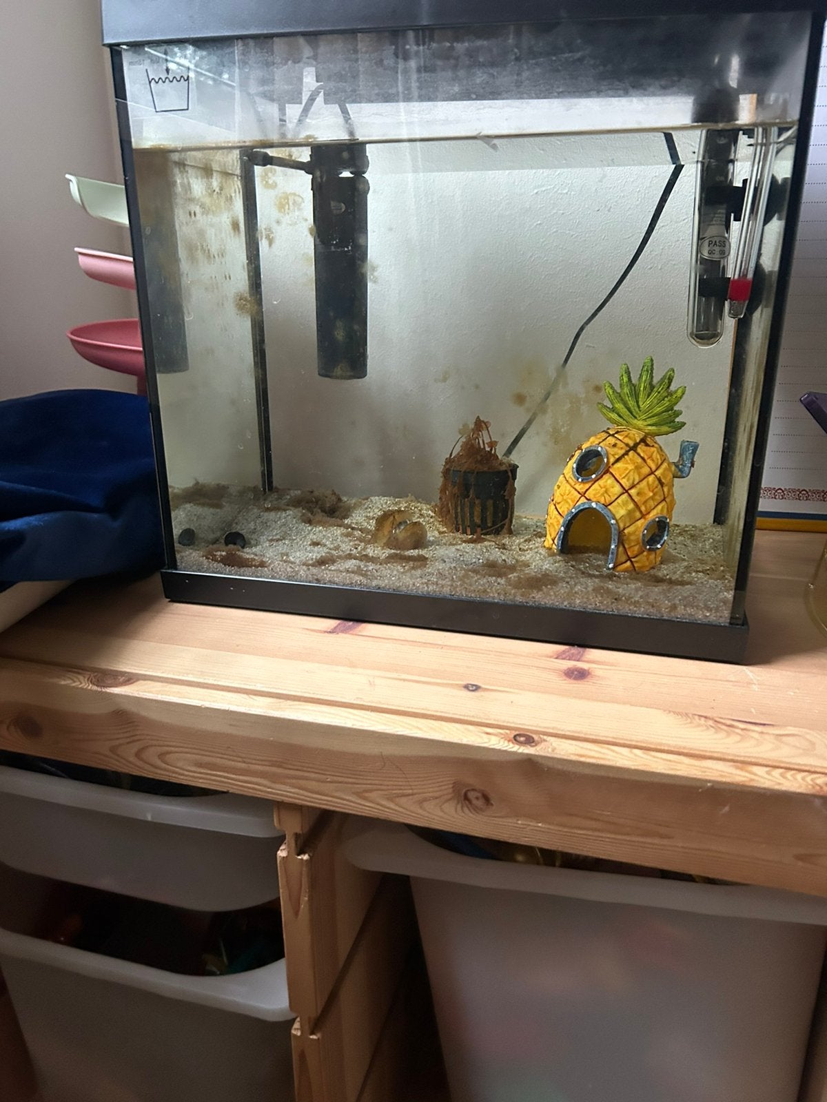 Mooie complete aquarium, Dieren en Toebehoren, Vissen | Aquaria en Toebehoren, Ophalen, Zo goed als nieuw, Leeg aquarium